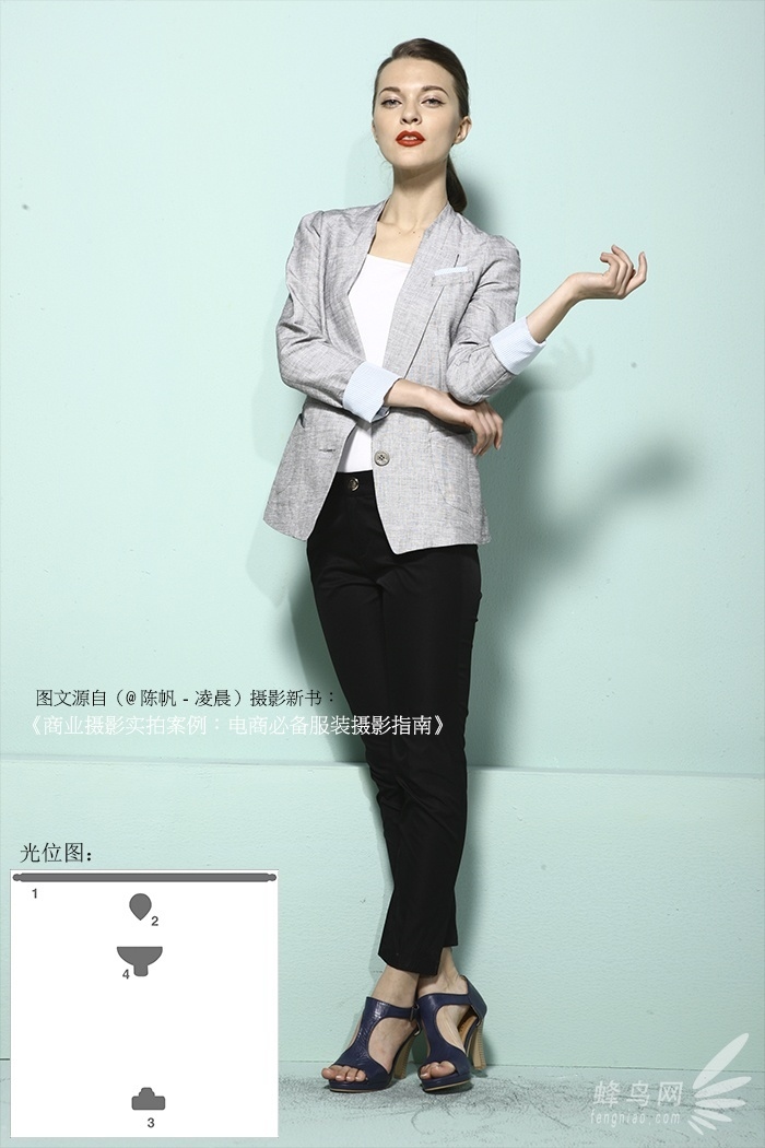 單色背景紙拍經典商(shāng)業人像